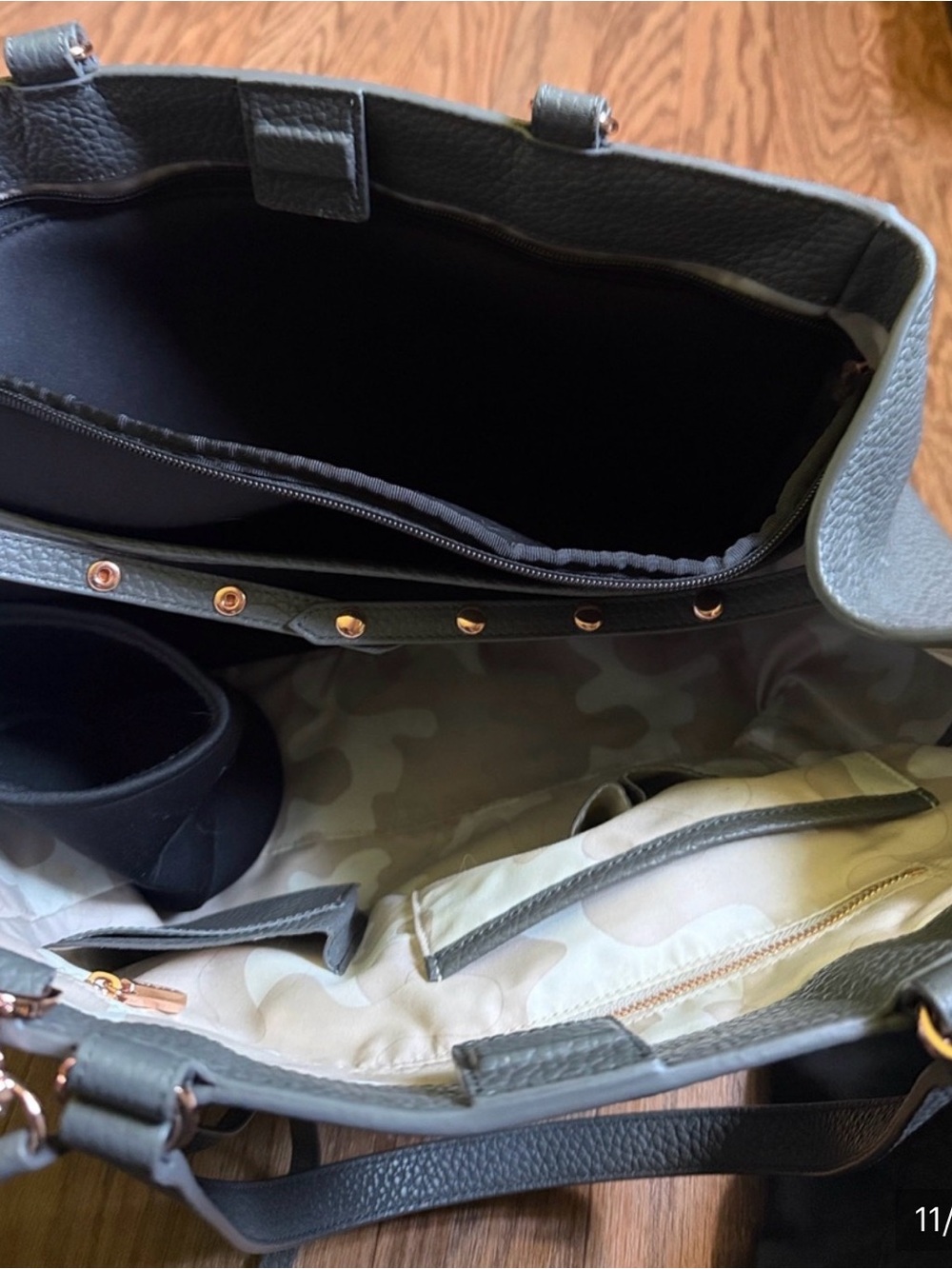 Dagne Dover Allyn Leather Tote - Picture 11 of 12